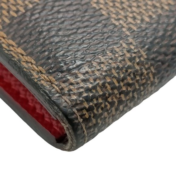 220192D Louis Vuitton Wallet Long Portefeuille Emilie Brown Monogram - Picture 8 of 9